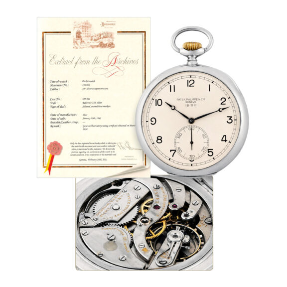 Swiss silver lever chronometer navigation watch Circa 1921 Swiss silver lever chronometer navigation watch Circa 1921