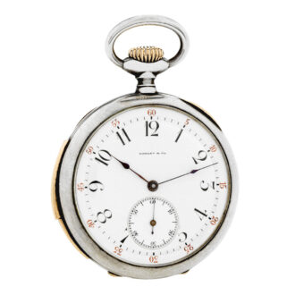 American sterling silver minute repeating pocket watch Circa 1910