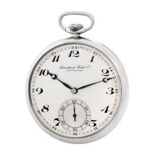 Fine Swiss staybrite stainless steel pocket watch Circa 1930