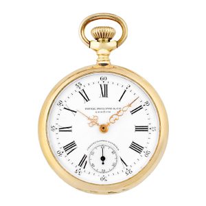 Swiss gold Chronometro Gondolo pendant watch Circa 1915
