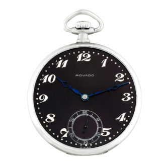 Swiss white metal Grisite open faced lever watch Circa 1925