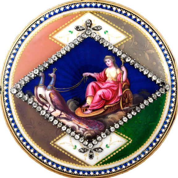 Swiss 18k gold quarter repeating verge pocket watch Circa 1780 Swiss 18k gold quarter repeating verge pocket watch Circa 1780