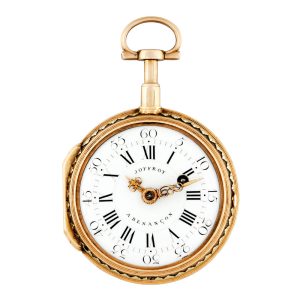Swiss gold dumb quarter repeating à toc pocket watch Circa 1760