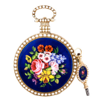 English gold watch made for the Chinese market Circa 1835