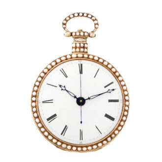 English gold watch made for the Chinese market Circa 1835