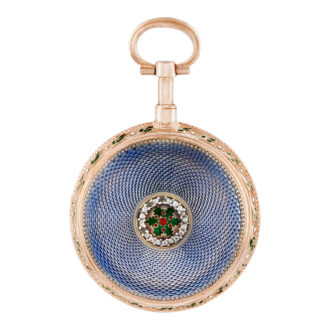 Swiss 18k gold quarter repeating à toc pocket watch Circa 1780