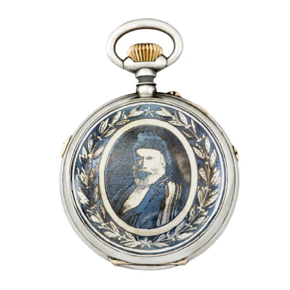 Swiss musical watch made for the Eastern market Circa 1880