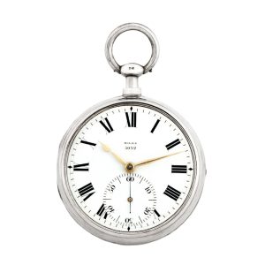 Very fine English silver pair cased pocket chronometer Circa 1819