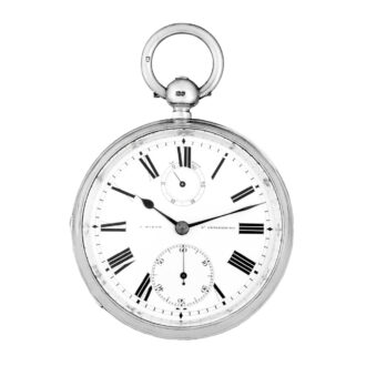 Russian silver open faced deck chronometer watch Circa 1878