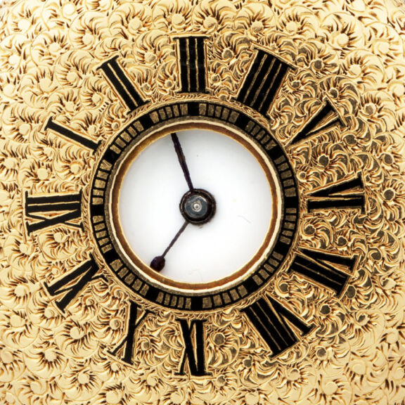 Swiss 18K gold half-hunting lady's pendant watch Circa 1880 Swiss 18K gold half-hunting lady's pendant watch Circa 1880