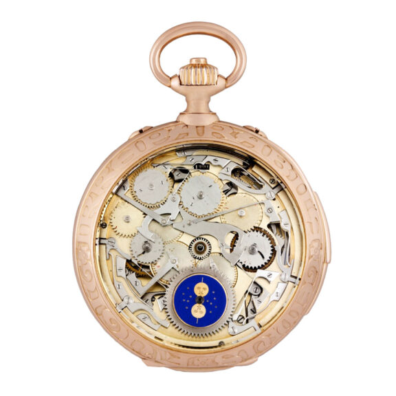 Highly important Swiss gold complicated pocket watch Circa 1873 Highly important Swiss gold complicated pocket watch Circa 1873