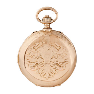 Highly important Swiss gold complicated pocket watch Circa 1873