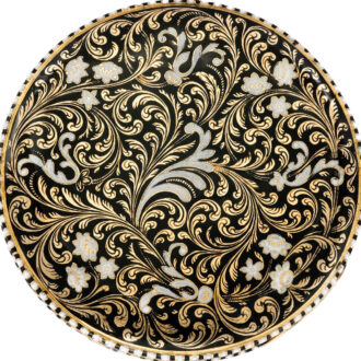 Swiss 18K gold and enamel lady's pendant watch Circa 1835