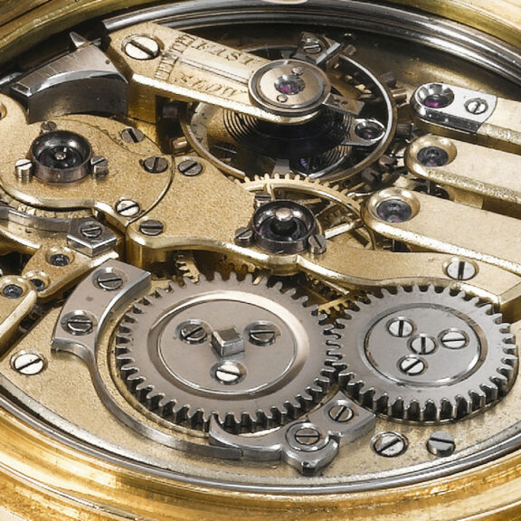 Swiss gold half-hunting cased keyless pocket watch Circa 1890 Swiss gold half-hunting cased keyless pocket watch Circa 1890