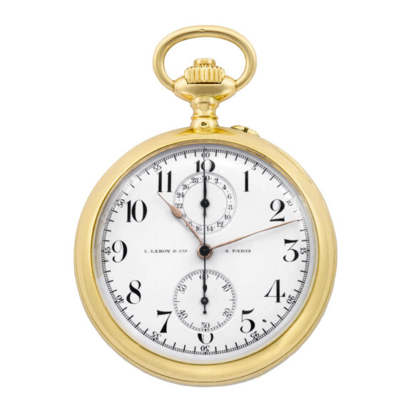 French 18k yellow gold antimagnetic pocket watch Circa 1910