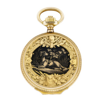Swiss gold watch for the South American market Circa 1890