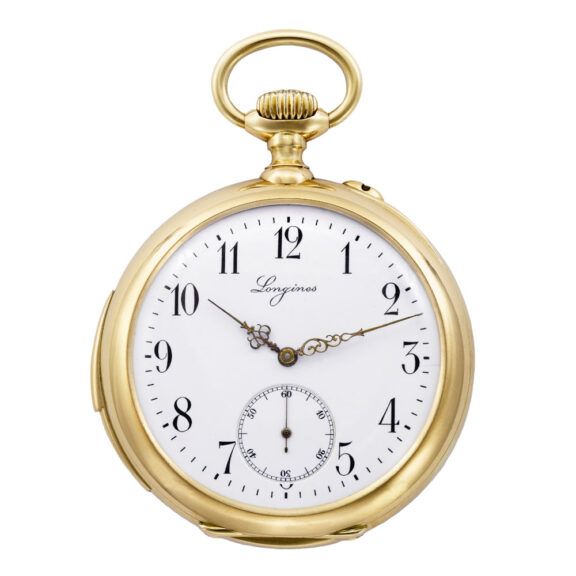 Swiss 18k gold minute repeating pocket watch Circa 1910