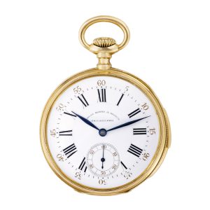 Swiss gold five-minute repeating pocket watch Circa 1881