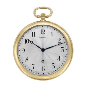 French gold dress watch with indirect centre seconds Circa 1922