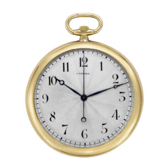 French gold dress watch with indirect centre seconds Circa 1922