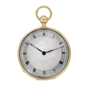 Swiss yellow gold minute repeating pocket watch Circa 1820