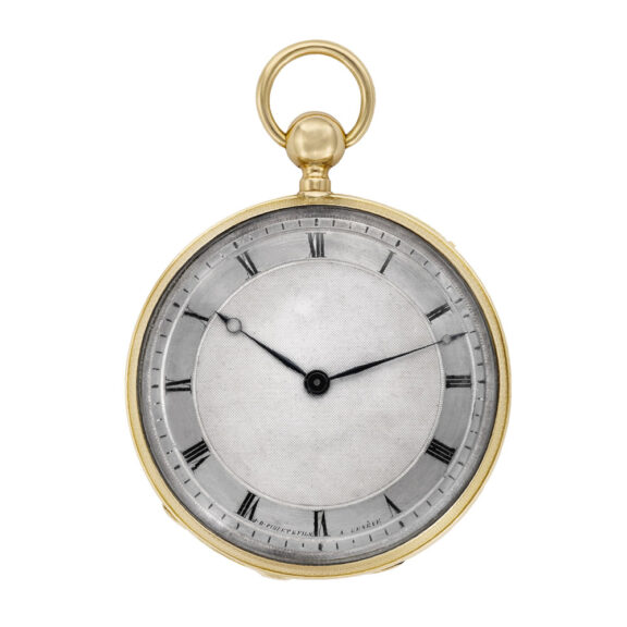 Swiss yellow gold minute repeating pocket watch Circa 1820