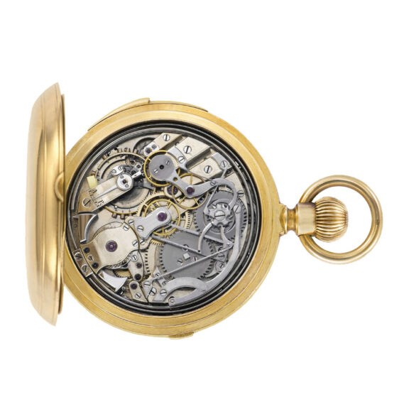 French 18k gold minute repeating pocket watch Circa 1880 French 18k gold minute repeating pocket watch Circa 1880