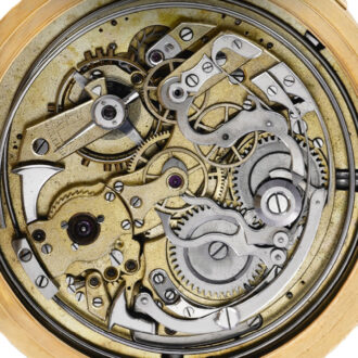 Swiss 18k gold minute repeating pocket watch Circa 1900