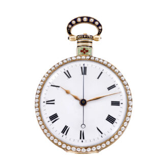 Swiss gold duplex watch made for the Chinese market Circa 1860