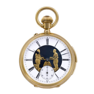 Swiss gold repeater made for the Indian market Circa 1900 Swiss gold repeater made for the Indian market Circa 1900