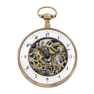 Swiss 18k gold quarter repeating pocket watch Circa 1820