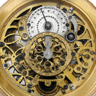 Swiss 18k gold quarter repeating pocket watch Circa 1820