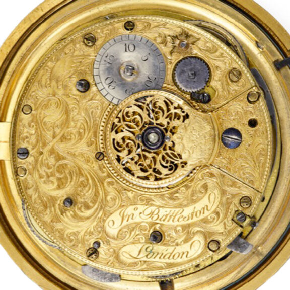 English gilded coach watch for the Chinese market Circa 1785 English gilded coach watch for the Chinese market Circa 1785
