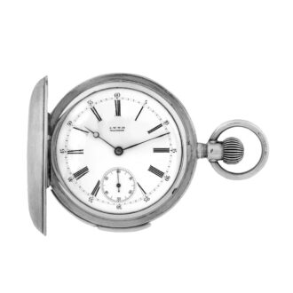 American silver five minute repeating pocket watch Circa 1888