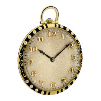 Swiss 18K yellow gold Art Deco lever dress watch Circa 1930 Swiss 18K yellow gold Art Deco lever dress watch Circa 1930