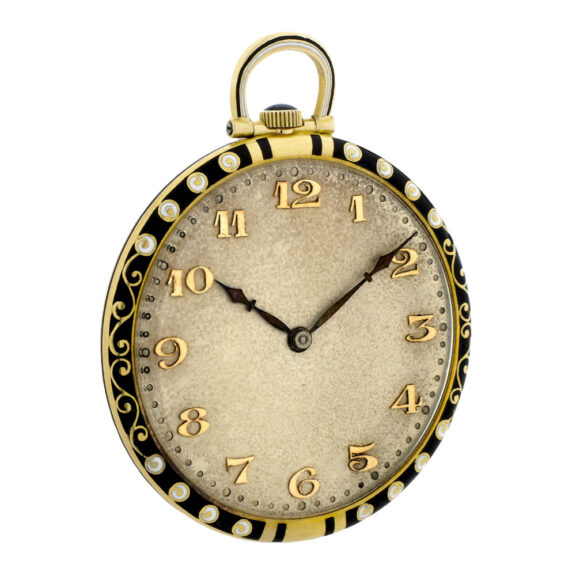 Swiss 18K yellow gold Art Deco lever dress watch Circa 1930 Swiss 18K yellow gold Art Deco lever dress watch Circa 1930