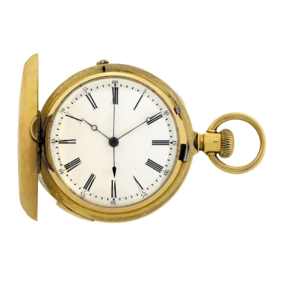 Swiss gold repeater with independent seconds Circa 1890