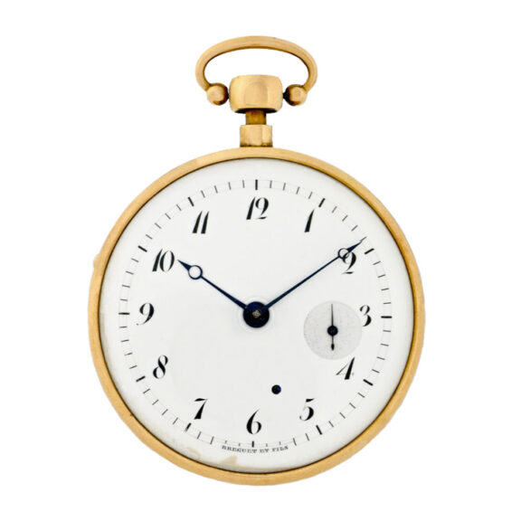 Fine Swiss gold quarter repeating cylinder pocket watch Circa 1820