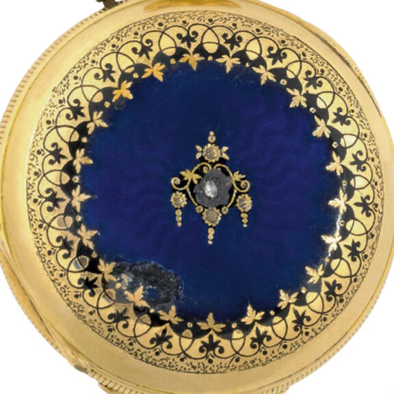 Swiss gold lever for the South American market Circa 1870 Swiss gold lever for the South American market Circa 1870