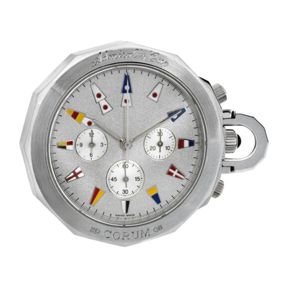 Rare Swiss platinum dodecagonal shaped chronograph Circa 2005