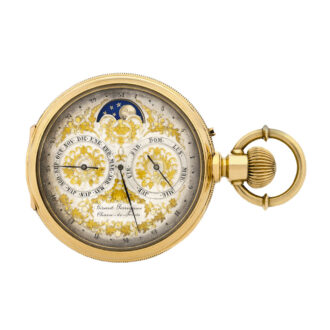 Swiss gold astronomical for the South American market Circa 1890