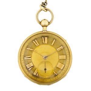 Swiss 18k gold quarter repeating pocket watch Circa 1880