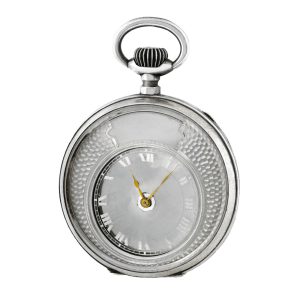 Mysterious Swiss silver keyless cylinder pocket watch Circa 1890