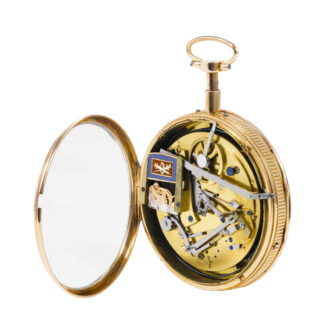 Highly important and exeptional Swiss gold automaton Circa 1815