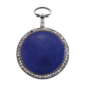 French 18k gold open faced verge pocket watch Circa 1780