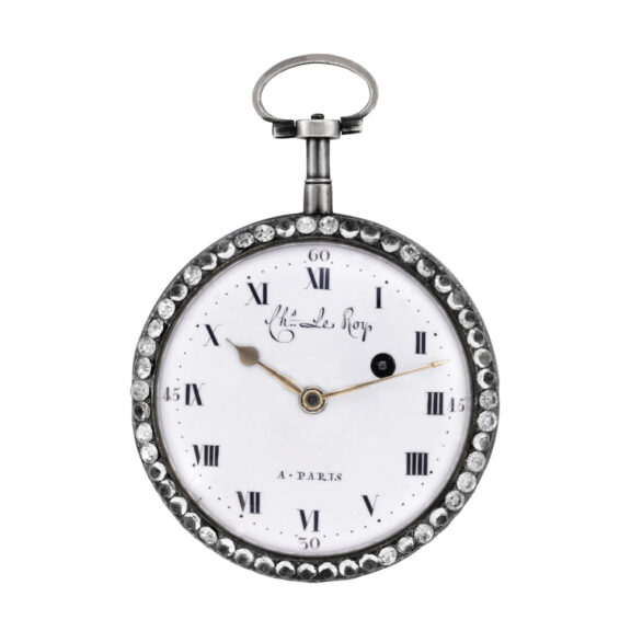 French 18k gold open faced verge pocket watch Circa 1780 French 18k gold open faced verge pocket watch Circa 1780