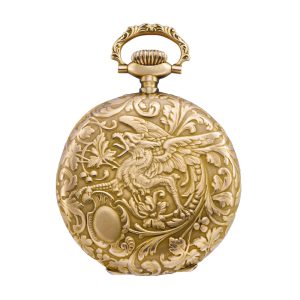 Swiss 14k yellow gold open faced lever watch Circa 1897