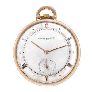 Elegant Swiss 18 carat pink gold dress watch Circa 1940