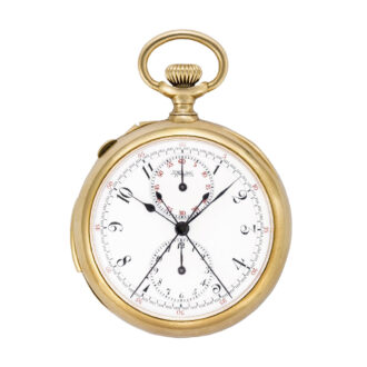 Swiss gold five-minute repeating pocket watch Circa 1887