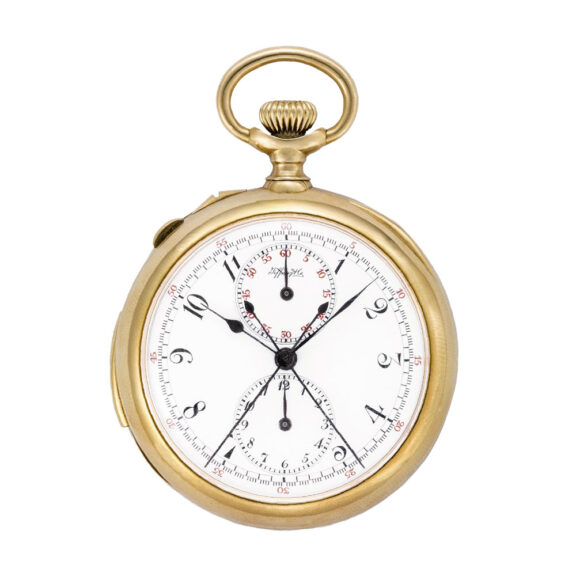 Swiss gold five-minute repeating pocket watch Circa 1887